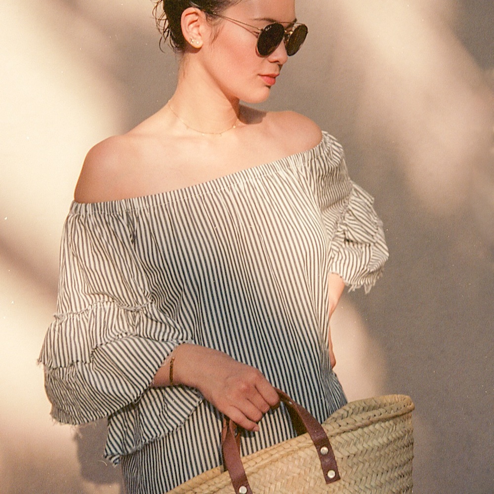 Zara Striped Mini Dress